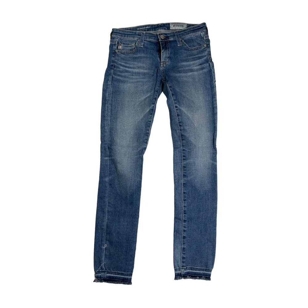 Adriano Goldschmied The‎ Legging Super Skinny Jeans Raw Hem Size 25